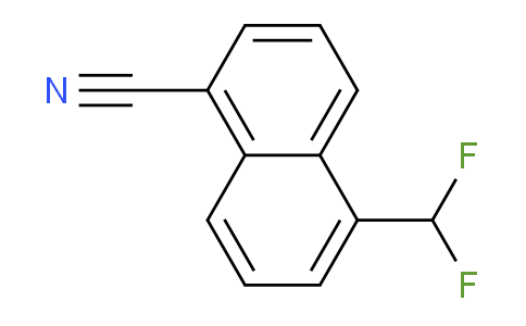 CAS No. 1261586-64-4, 1-Cyano-5-(difluoromethyl)naphthalene