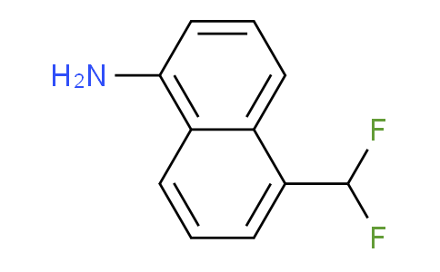 CAS No. 1261810-09-6, 1-Amino-5-(difluoromethyl)naphthalene