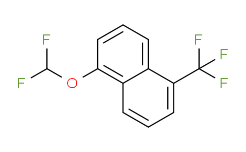 CAS No. 1261676-32-7, 1-(Difluoromethoxy)-5-(trifluoromethyl)naphthalene