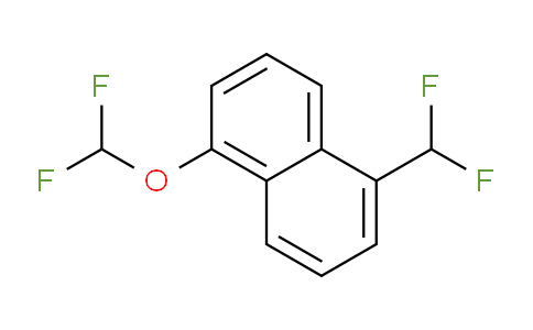 CAS No. 1261729-11-6, 1-(Difluoromethoxy)-5-(difluoromethyl)naphthalene