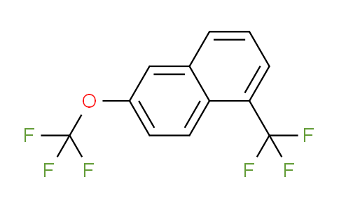 CAS No. 1261868-79-4, 6-(Trifluoromethoxy)-1-(trifluoromethyl)naphthalene