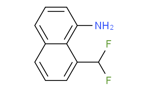 CAS No. 1261491-26-2, 1-Amino-8-(difluoromethyl)naphthalene