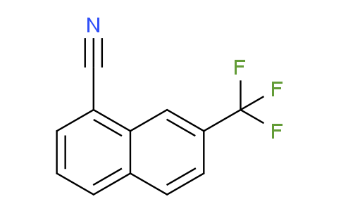 CAS No. 1261682-56-7, 1-Cyano-7-(trifluoromethyl)naphthalene