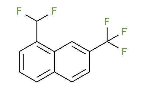 CAS No. 1261661-12-4, 1-(Difluoromethyl)-7-(trifluoromethyl)naphthalene