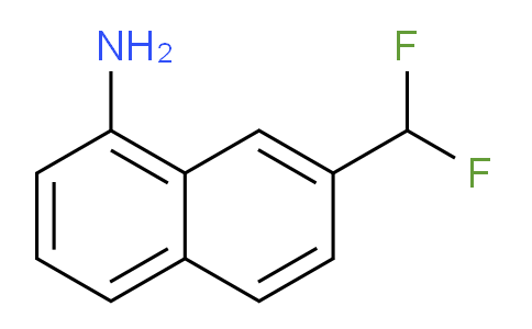 CAS No. 1261677-02-4, 1-Amino-7-(difluoromethyl)naphthalene