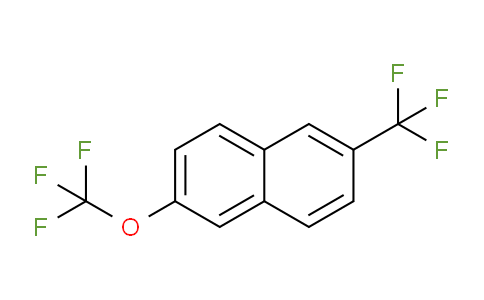 CAS No. 1261808-18-7, 2-(Trifluoromethoxy)-6-(trifluoromethyl)naphthalene
