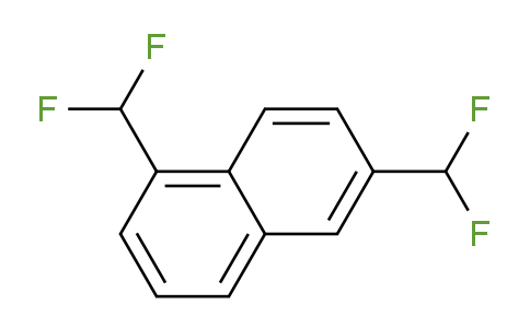 CAS No. 1261487-69-7, 1,6-Bis(difluoromethyl)naphthalene