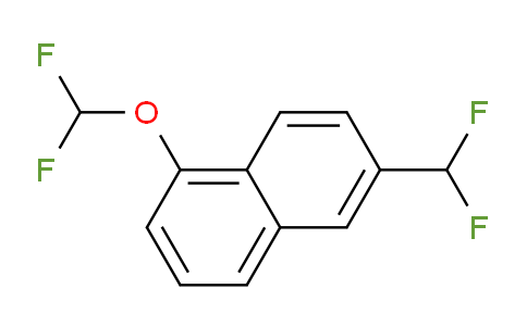 CAS No. 1261627-52-4, 1-(Difluoromethoxy)-6-(difluoromethyl)naphthalene