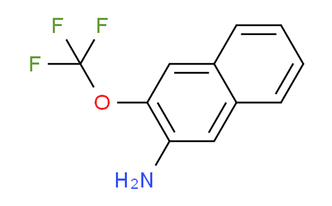 CAS No. 1261677-30-8, 3-(Trifluoromethoxy)naphthalen-2-amine