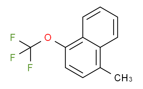CAS No. 1261452-67-8, 1-Methyl-4-(trifluoromethoxy)naphthalene