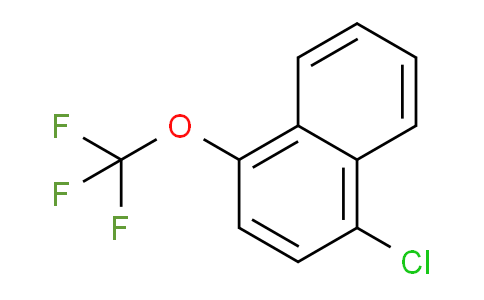 CAS No. 1261769-33-8, 1-Chloro-4-(trifluoromethoxy)naphthalene
