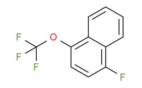 CAS No. 1261537-31-8, 4-Fluoro-1-(trifluoromethoxy)naphthalene