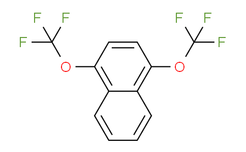 CAS No. 1261869-17-3, 1,4-Bis(trifluoromethoxy)naphthalene