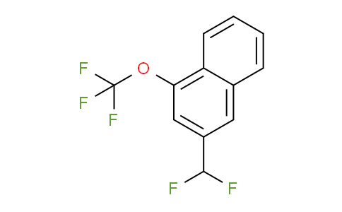 CAS No. 1261800-81-0, 2-(Difluoromethyl)-4-(trifluoromethoxy)naphthalene