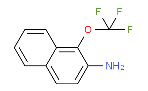 CAS No. 1261453-37-5, 1-(Trifluoromethoxy)naphthalen-2-amine