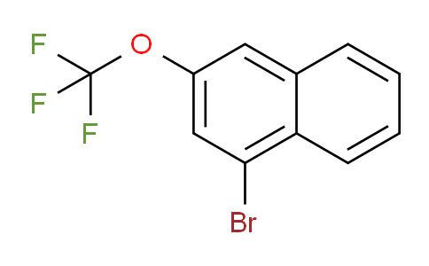 CAS No. 1261468-02-3, 4-Bromo-2-(trifluoromethoxy)naphthalene