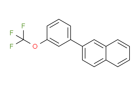 CAS No. 1261753-77-8, 2-(3-(Trifluoromethoxy)phenyl)naphthalene