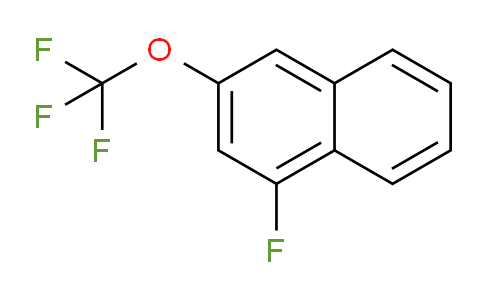 CAS No. 1261458-05-2, 4-Fluoro-2-(trifluoromethoxy)naphthalene