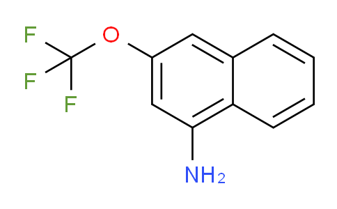 CAS No. 1261785-73-2, 1-Amino-3-(trifluoromethoxy)naphthalene