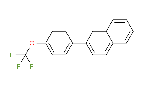 CAS No. 1261770-70-0, 2-(4-(Trifluoromethoxy)phenyl)naphthalene