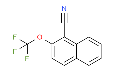 CAS No. 1261488-06-5, 1-Cyano-2-(trifluoromethoxy)naphthalene