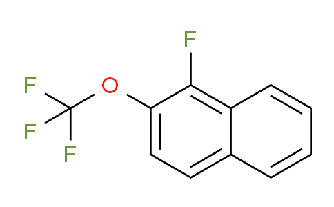 CAS No. 1261563-49-8, 1-Fluoro-2-(trifluoromethoxy)naphthalene