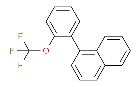 CAS No. 1261812-81-0, 1-(2-(Trifluoromethoxy)phenyl)naphthalene