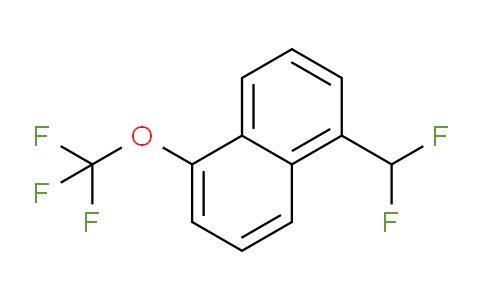 CAS No. 1261600-40-1, 1-(Difluoromethyl)-5-(trifluoromethoxy)naphthalene