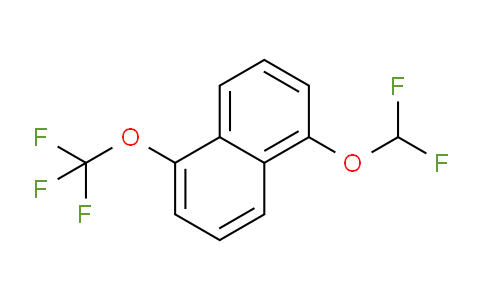 CAS No. 1261628-18-5, 1-(Difluoromethoxy)-5-(trifluoromethoxy)naphthalene