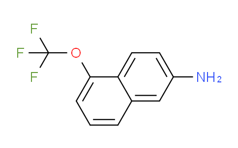CAS No. 1261869-15-1, 5-(Trifluoromethoxy)naphthalen-2-amine