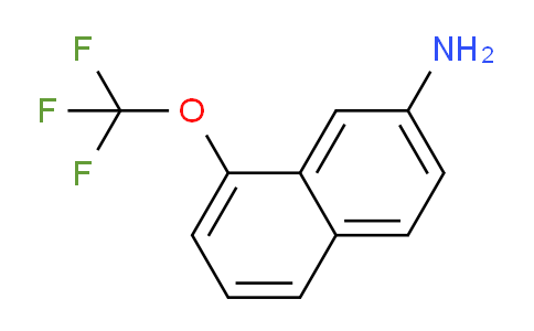 CAS No. 1261658-26-7, 8-(Trifluoromethoxy)naphthalen-2-amine