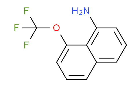 CAS No. 1261491-53-5, 1-Amino-8-(trifluoromethoxy)naphthalene