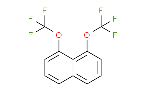 CAS No. 1261810-55-2, 1,8-Bis(trifluoromethoxy)naphthalene