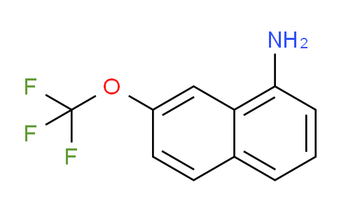 CAS No. 1261661-84-0, 1-Amino-7-(trifluoromethoxy)naphthalene