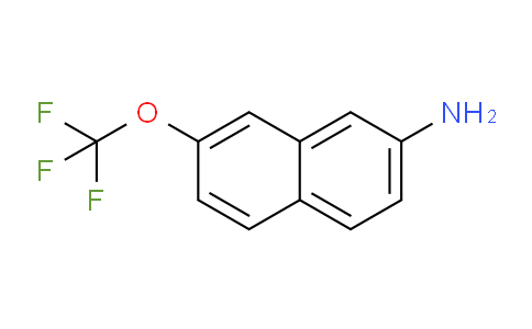 CAS No. 1261883-36-6, 7-(Trifluoromethoxy)naphthalen-2-amine