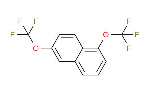 CAS No. 1261687-54-0, 1,6-Bis(trifluoromethoxy)naphthalene