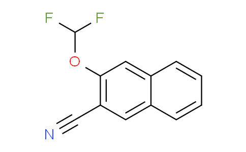 CAS No. 1261870-93-2, 3-(Difluoromethoxy)-2-naphthonitrile