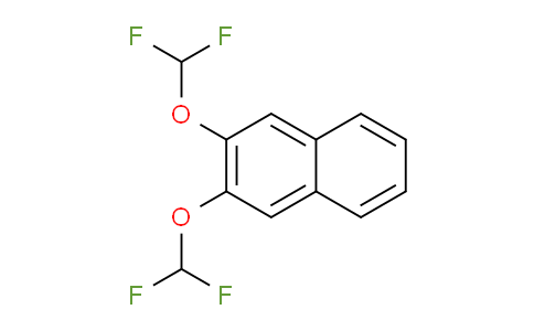 CAS No. 1261453-40-0, 2,3-Bis(difluoromethoxy)naphthalene