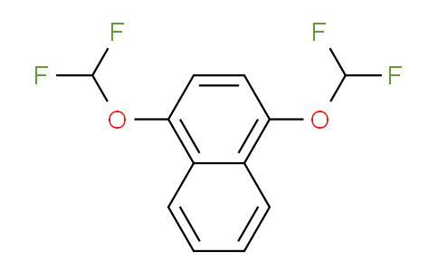 CAS No. 1261799-05-6, 1,4-Bis(difluoromethoxy)naphthalene