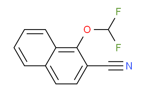 CAS No. 1261469-97-9, 1-(Difluoromethoxy)-2-naphthonitrile