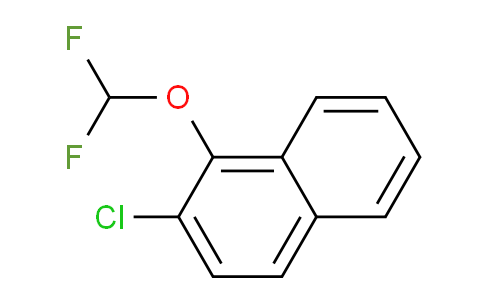 CAS No. 1261799-48-7, 2-Chloro-1-(difluoromethoxy)naphthalene