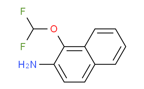 CAS No. 1261661-36-2, 1-(Difluoromethoxy)naphthalen-2-amine