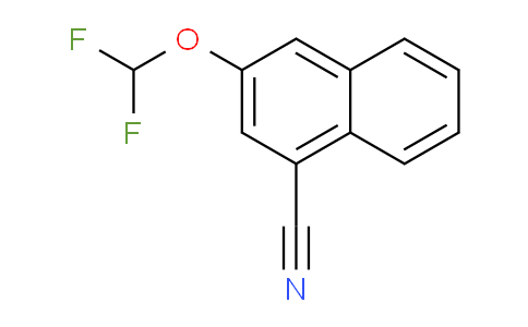 CAS No. 1261844-07-8, 1-Cyano-3-(difluoromethoxy)naphthalene