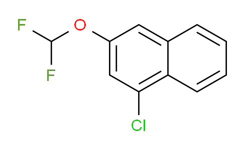 CAS No. 1261754-18-0, 1-Chloro-3-(difluoromethoxy)naphthalene