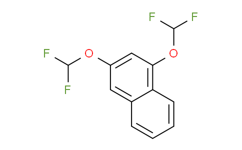CAS No. 1261591-61-0, 1,3-Bis(difluoromethoxy)naphthalene