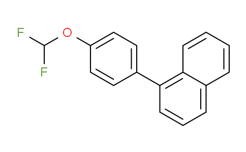 CAS No. 1261843-96-2, 1-(4-(Difluoromethoxy)phenyl)naphthalene