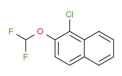 CAS No. 1261662-27-4, 1-Chloro-2-(difluoromethoxy)naphthalene