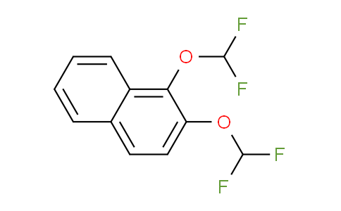 CAS No. 1261658-31-4, 1,2-Bis(difluoromethoxy)naphthalene