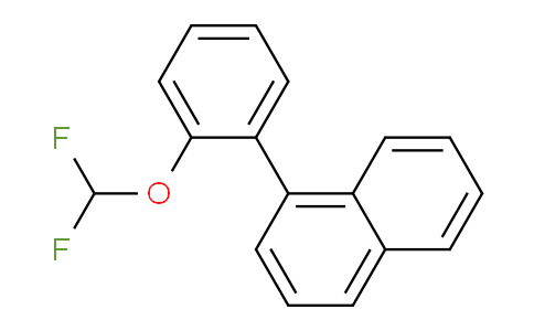 CAS No. 1261629-27-9, 1-(2-(Difluoromethoxy)phenyl)naphthalene