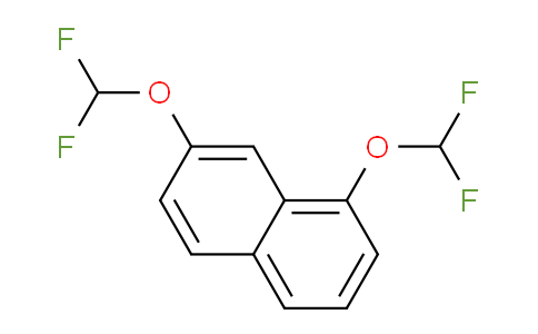 CAS No. 1261869-16-2, 1,7-Bis(difluoromethoxy)naphthalene